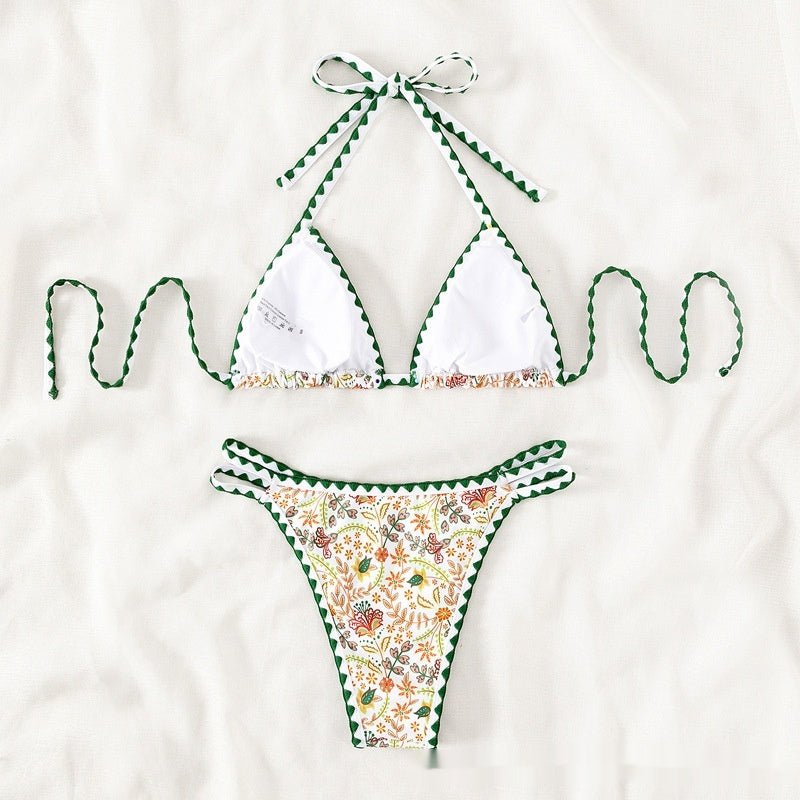 Bikini Sexy Halter Swimsuit - Sexy B