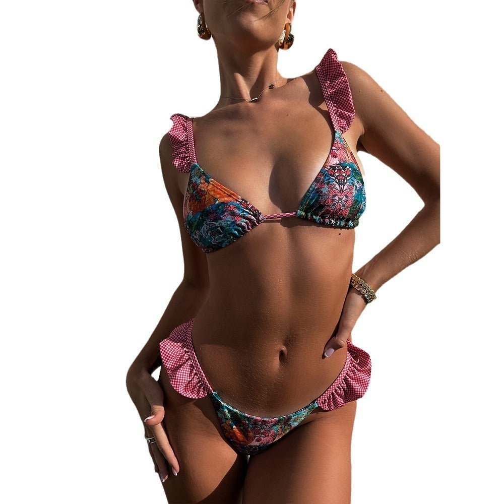 Bikini Split Ruffled - Sexy B