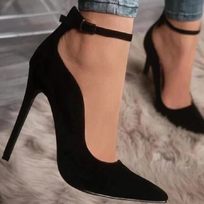 Buckle pointed high heels - Sexy B