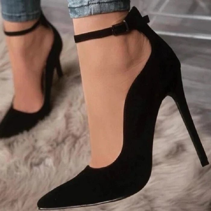 Buckle pointed high heels - Sexy B