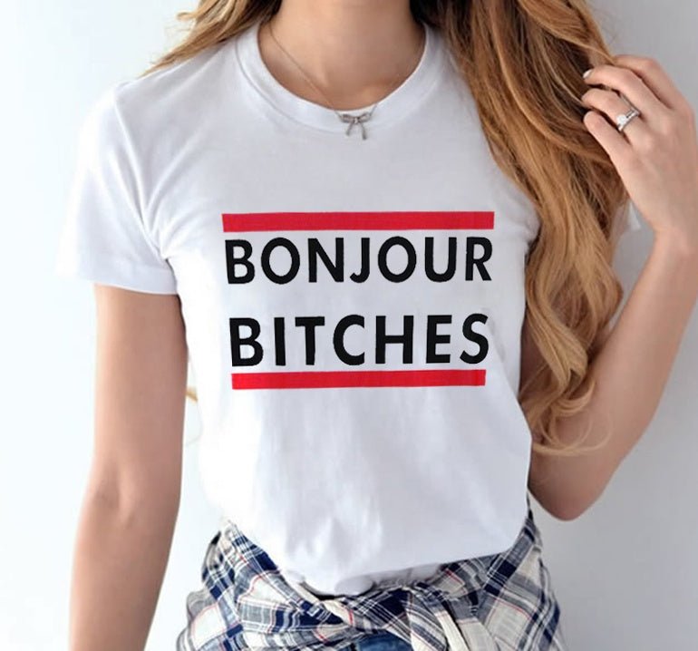 Casual Women T-shirt - Sexy B
