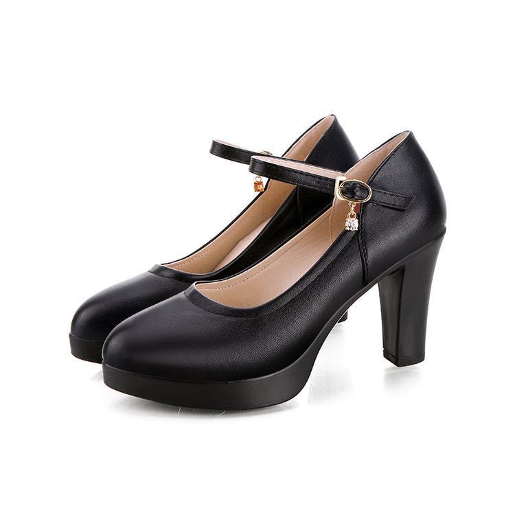 Chunky Heel Waterproof Spring And Autumn - Sexy B