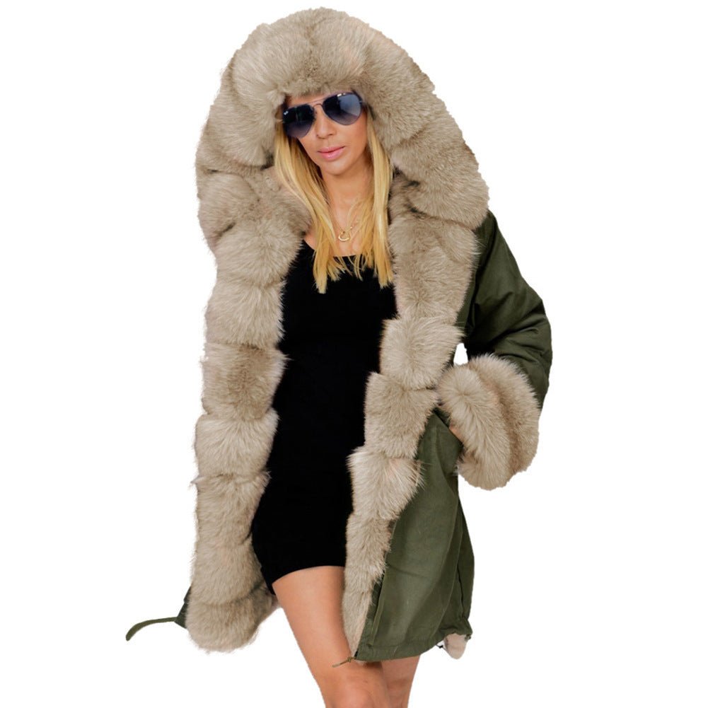 Cotton - padded Jacket Fur - Sexy B