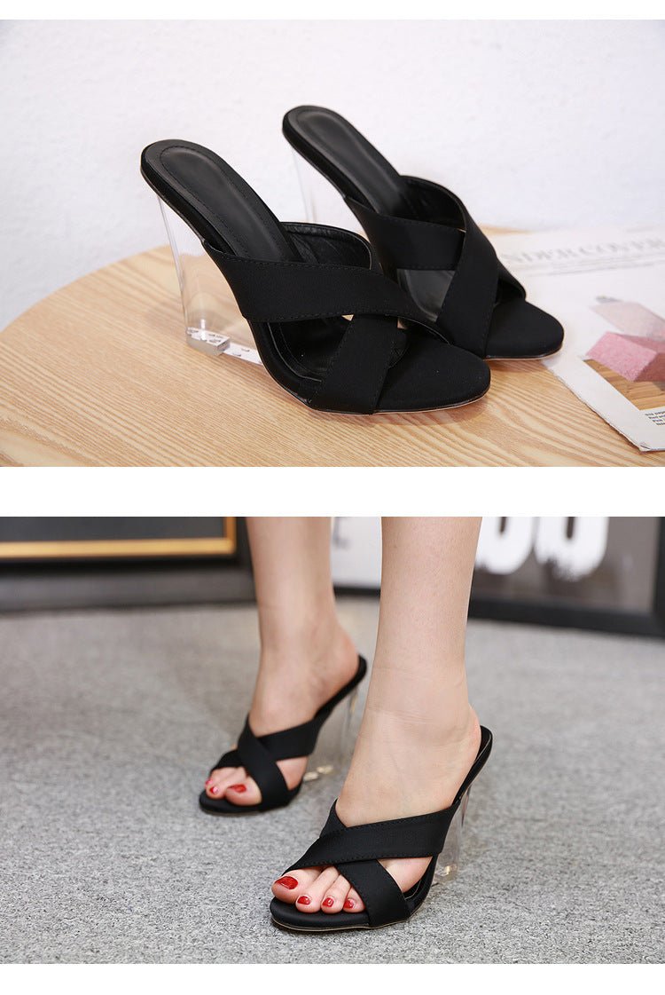 Crystal high heels - Sexy B