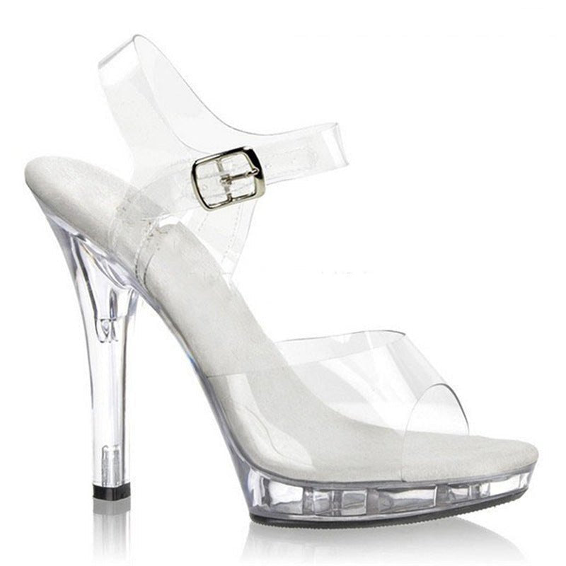 Crystal Sandals Heels - Sexy B