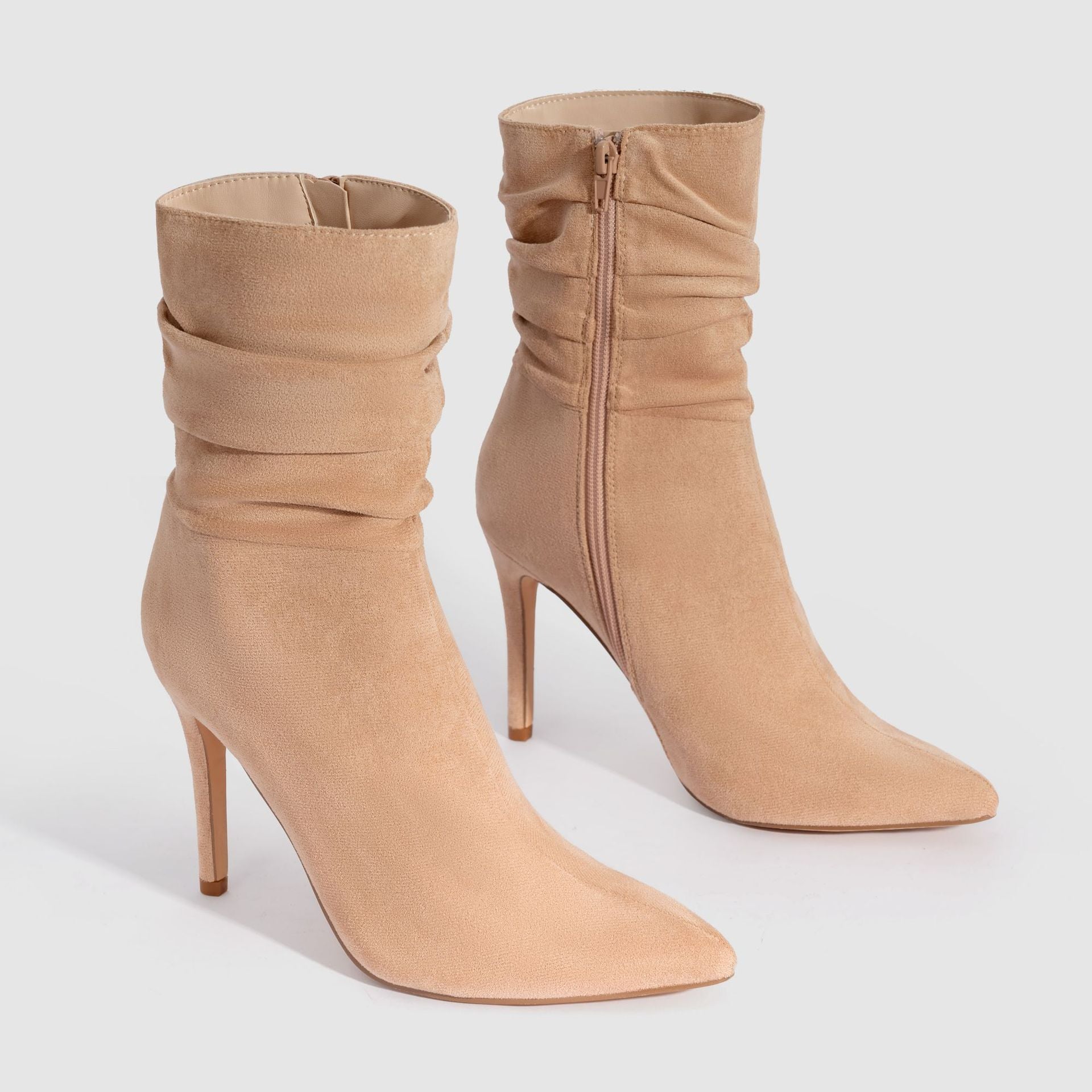 Fashion Suede High Heels - Sexy B