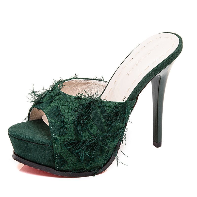 Fashion Women's New Summer High Heels - Sexy B