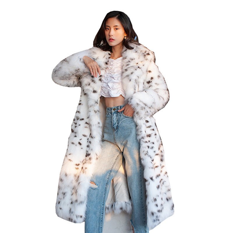 Faux Fox Fur Coat - Sexy B