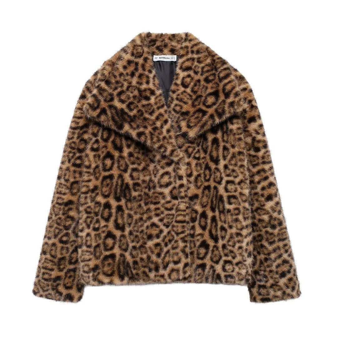 Faux Fur Fluffy Jacket - Sexy B