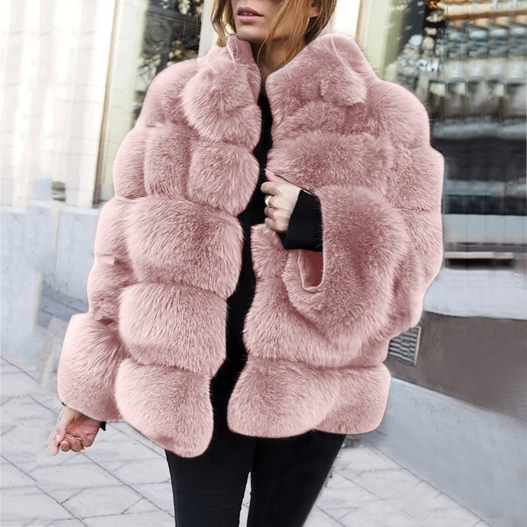 Faux fur women's jacket - Sexy B