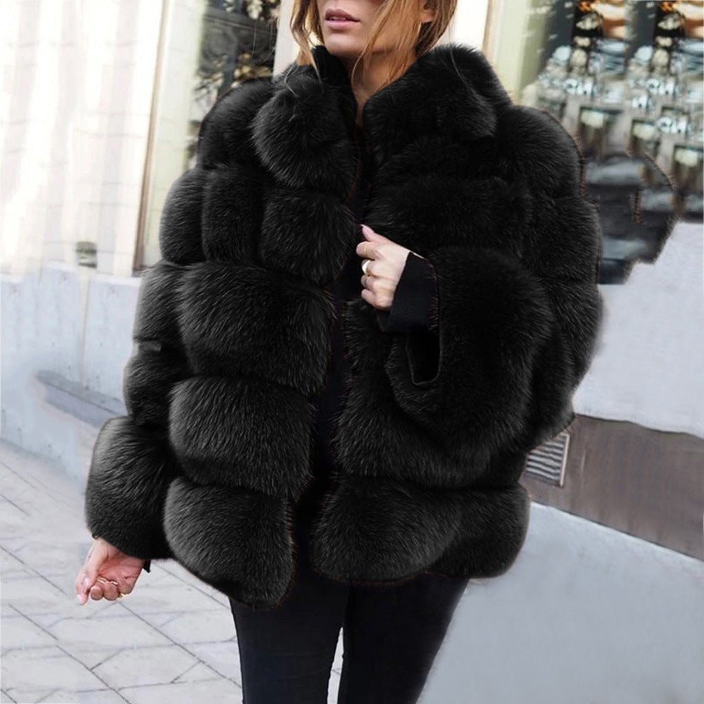 Faux fur women's jacket - Sexy B