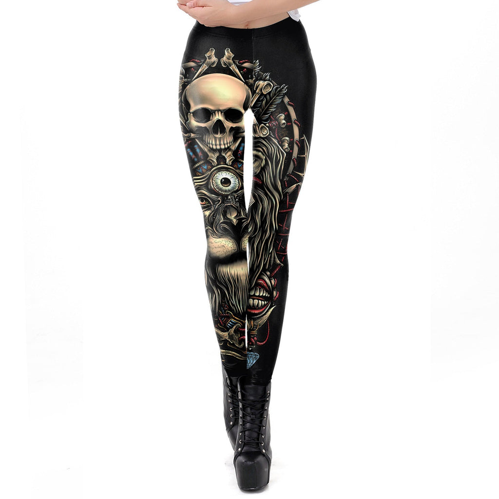 Gothic Women Legging - Sexy B
