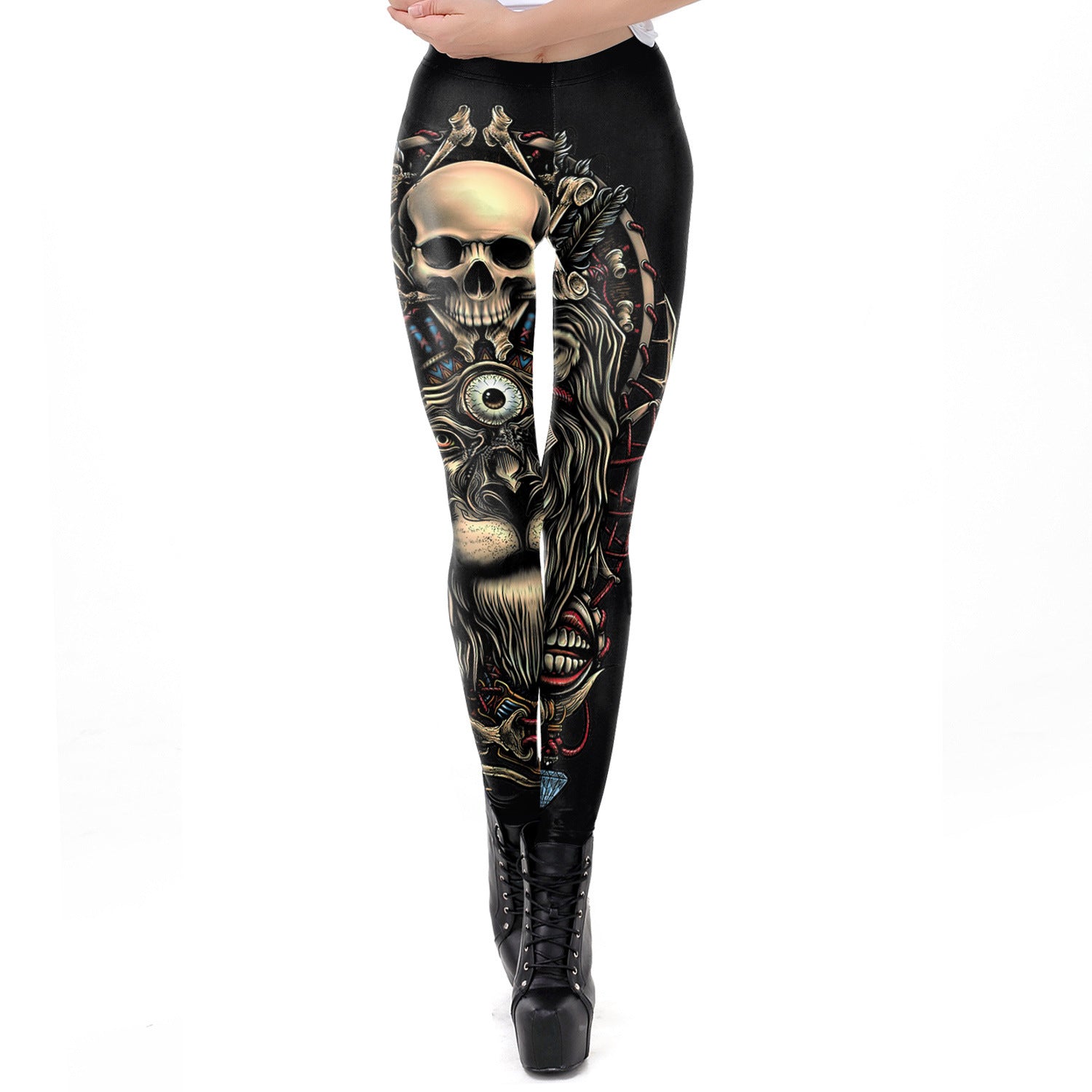 Gothic Women Legging - Sexy B