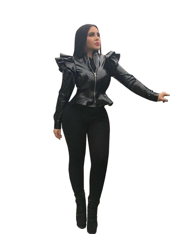 Leather Casual Jacket - Sexy B