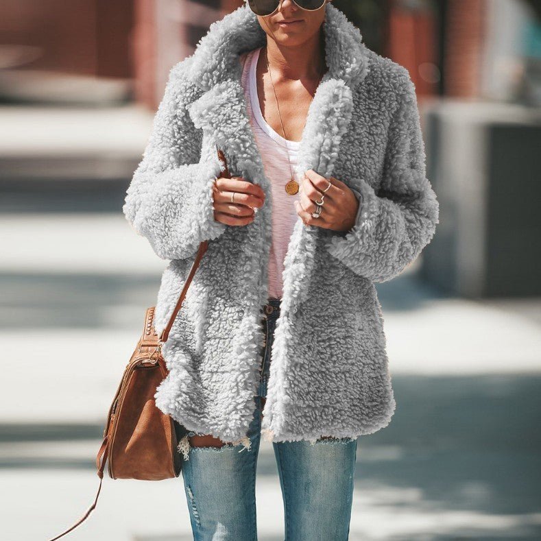 Long Sleeve Furry Faux Fur - Sexy B