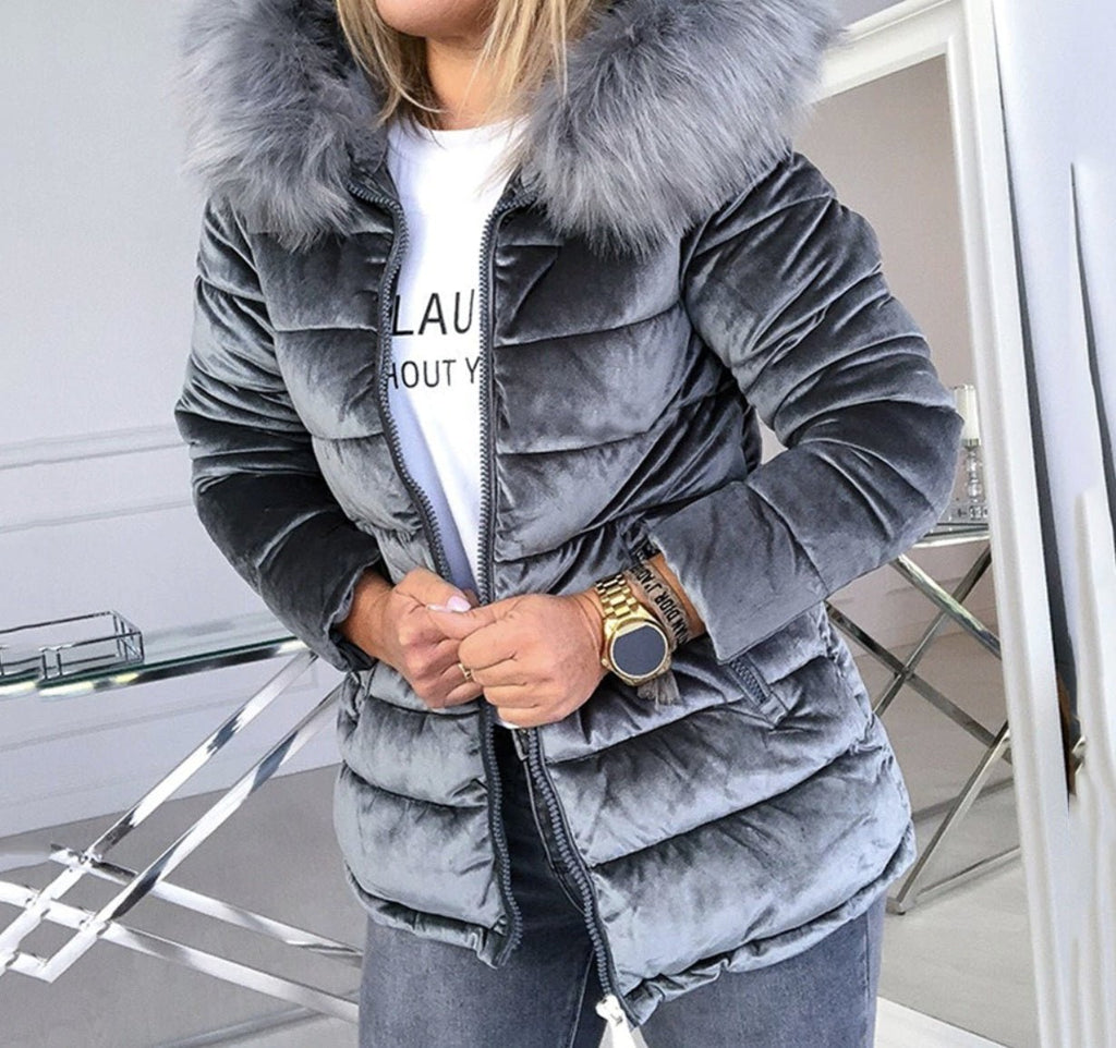 New style solid hooded jacket - Sexy B