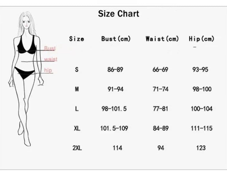 Sexy Bikini Printed Swimwear - Sexy B