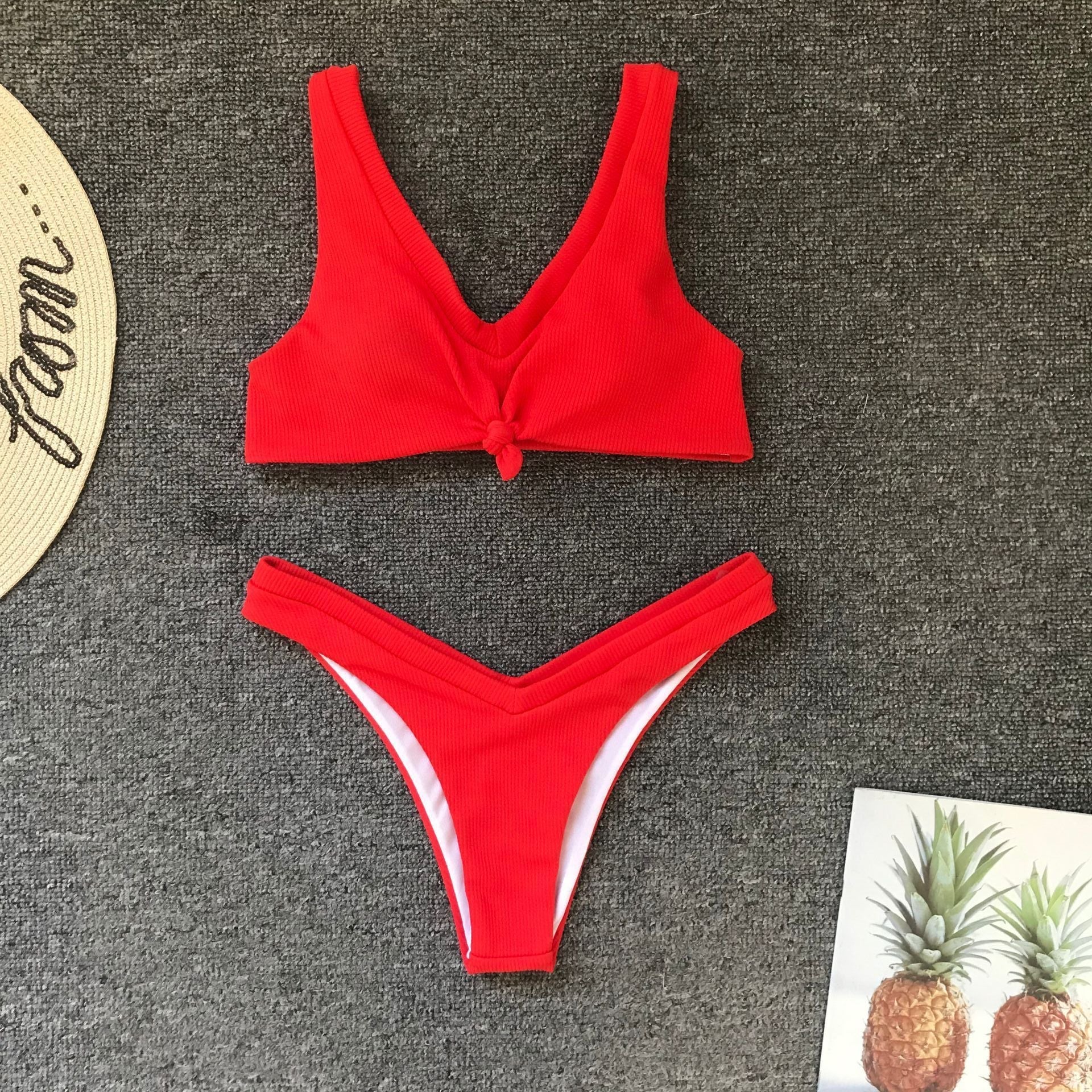 Sexy knotted cloth bikini - Sexy B