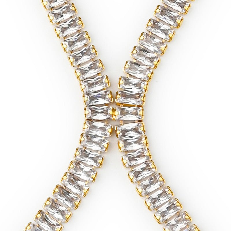 Shiny Zircon High Heels - Sexy B