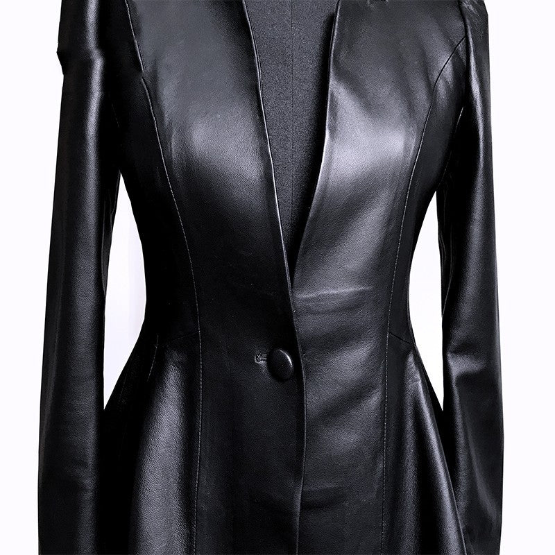 Short Coat Leather Jacket - Sexy B