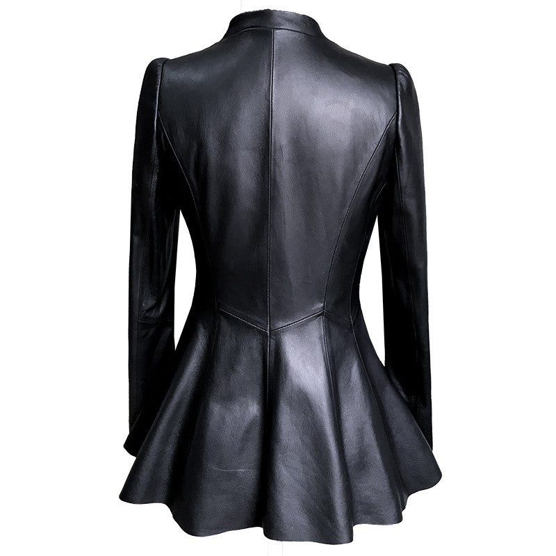 Short Coat Leather Jacket - Sexy B