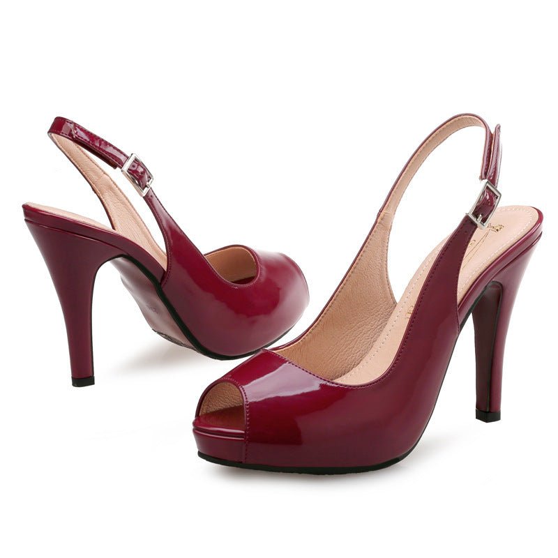 Stiletto nude high heels - Sexy B