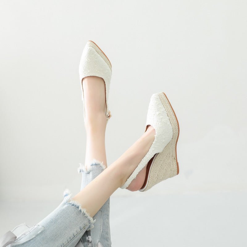 Toe Cap High Heels - Sexy B