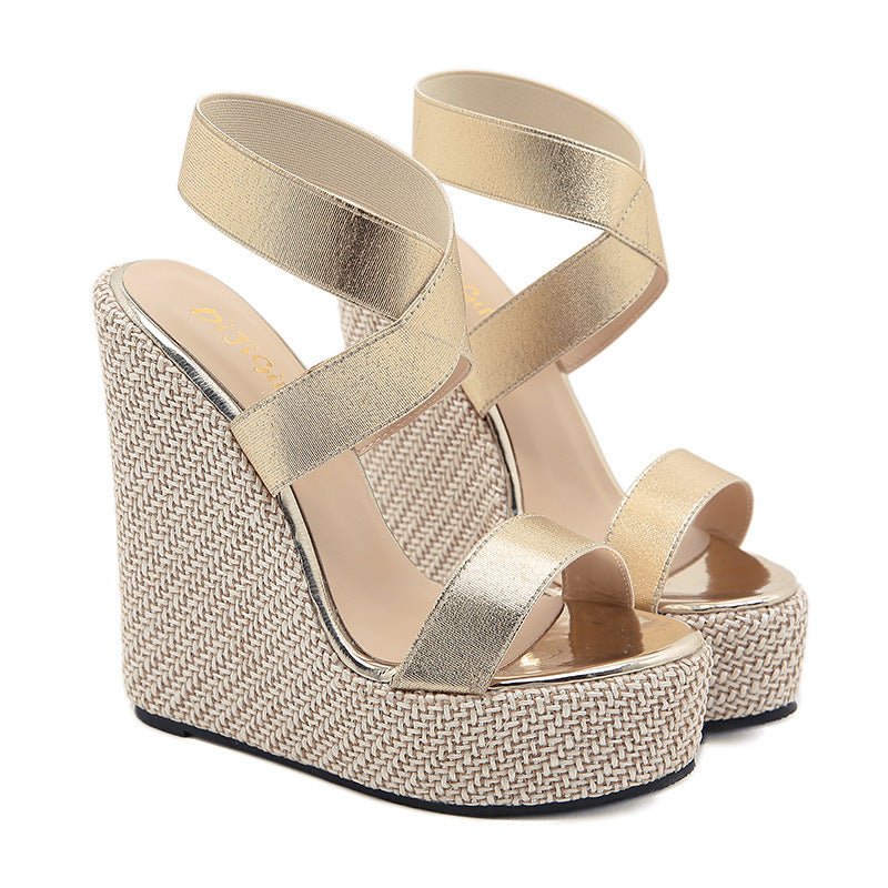 Wedge Sandals High heel - Sexy B
