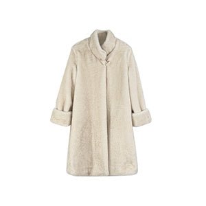 Winter Mink Artificial Leather Fur Coat - Sexy B