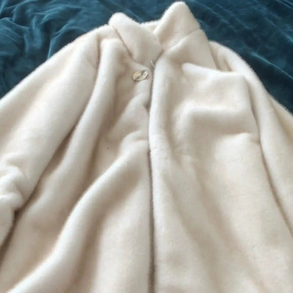 Winter Mink Artificial Leather Fur Coat - Sexy B